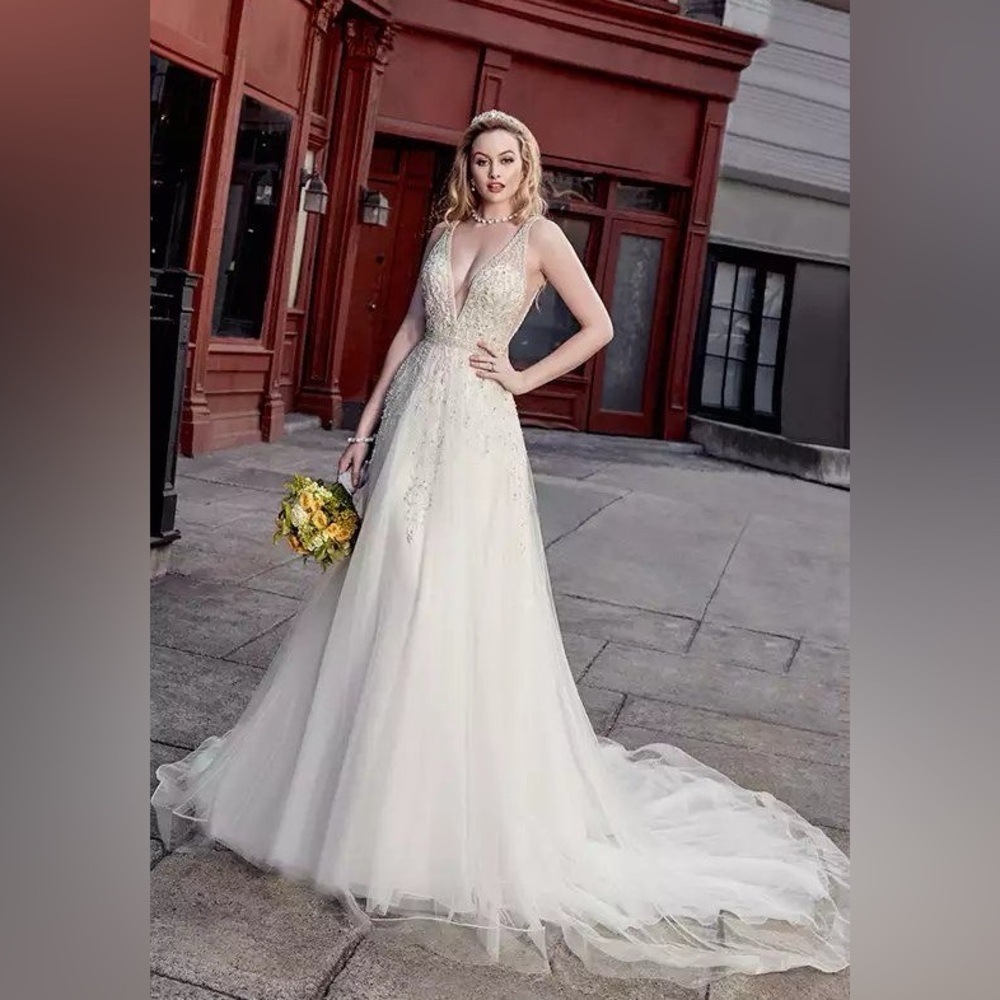Kittychen Couture Beaded Bridal Gown